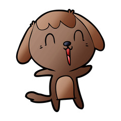 cute cartoon dog