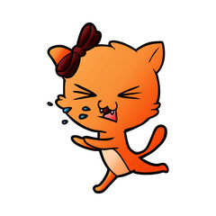 cartoon cat