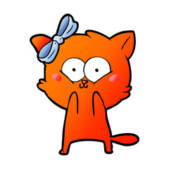 cartoon cat