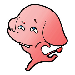 cartoon elephant remembering