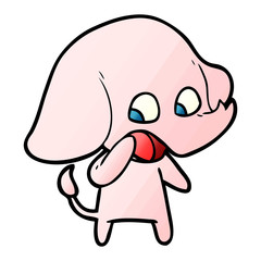cute cartoon elephant