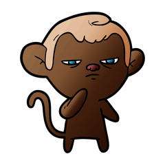 cartoon monkey