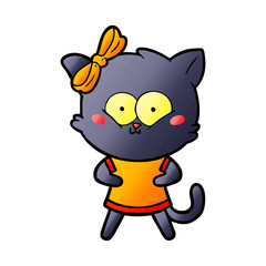 cartoon cat