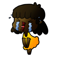 cartoon woman