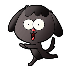 cute cartoon dog