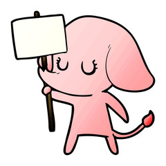 cute cartoon elephant