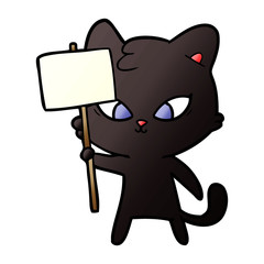 cute cartoon cat