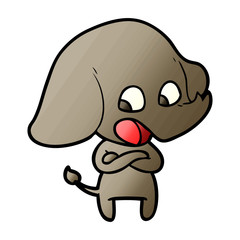 cute cartoon elephant