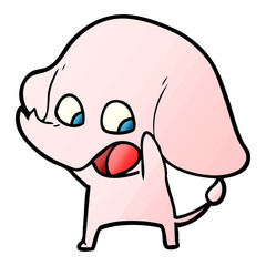 cute cartoon elephant