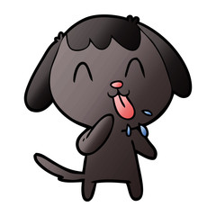 cute cartoon dog