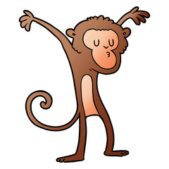 cartoon monkey