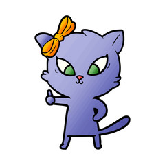 cartoon cat