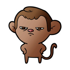 cartoon monkey
