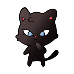 cute cartoon cat
