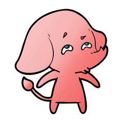 cartoon elephant remembering
