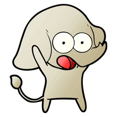cute cartoon elephant