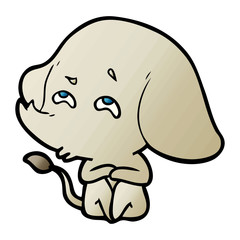 cartoon elephant remembering