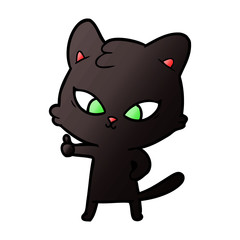 cute cartoon cat