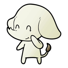 cute cartoon elephant