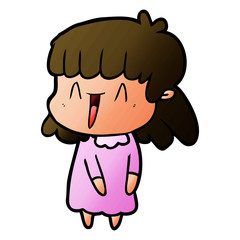 cartoon woman