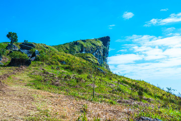 Phu Chi Fa View Point in Chiangrai Province