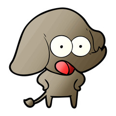 cute cartoon elephant