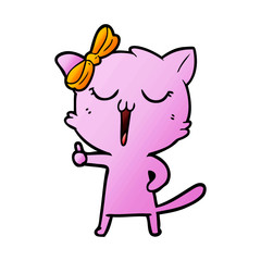 cartoon cat
