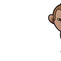 cartoon monkey