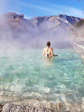 Hot Springs In The Morning