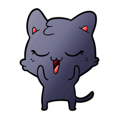 cartoon cat
