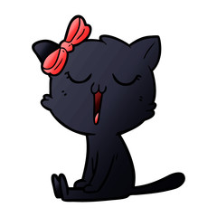 cartoon cat