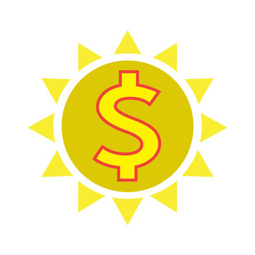 dollar sign money icon