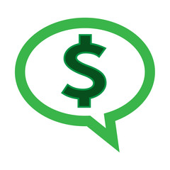 Obraz premium dollar sign money icon