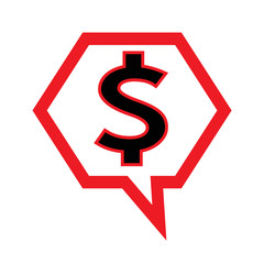 dollar sign money icon