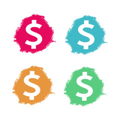 dollar sign money icon