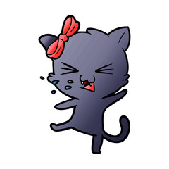 cartoon cat