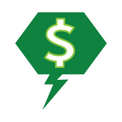 dollar sign money icon