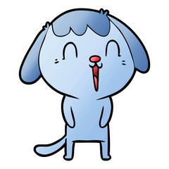cute cartoon dog