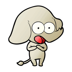 cute cartoon elephant