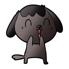 cute cartoon dog