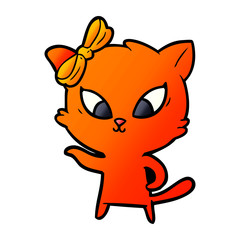 cartoon cat