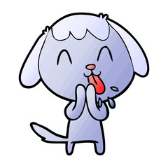 cute cartoon dog