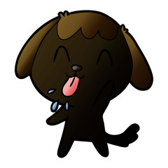 cute cartoon dog