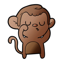 cartoon monkey
