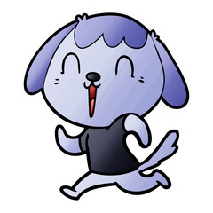 cute cartoon dog