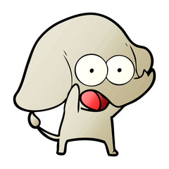 cute cartoon elephant