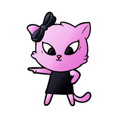 cartoon cat