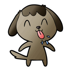 cute cartoon dog
