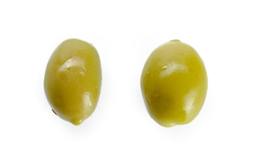 olive isolated on white