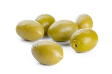 olive isolated on white
